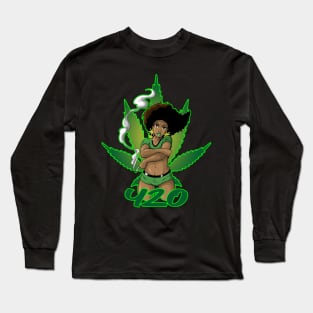 weed girl 1 Long Sleeve T-Shirt